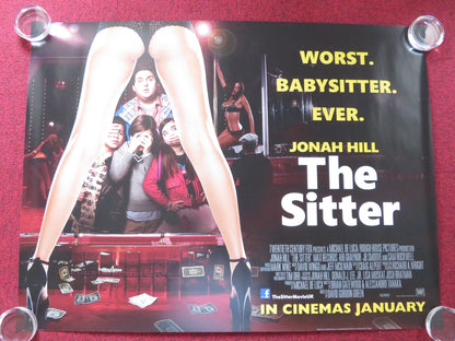 THE SITTER UK QUAD ROLLED POSTER JOHAN HILL MAX RECORDS 2011