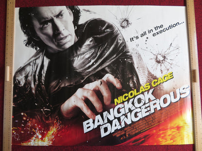 BANGKOK DANGEROUS UK QUAD (30"x 40") ROLLED POSTER NICOLAS CAGE 2008