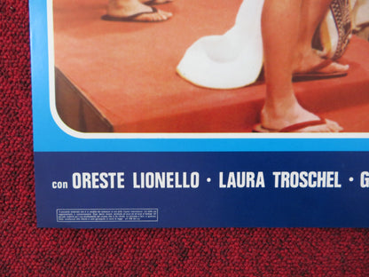 SCHERZI DA PRETE - D ITALIAN FOTOBUSTA POSTER PIPPO FRANCO LINO TOFFOLO 1978