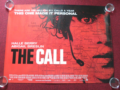 THE CALL UK QUAD ROLLED POSTER HALLE BERRY ABIGAIL BRESLIN 2013