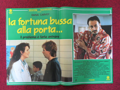 OPPORTUNITY KNOCKS - B  ITALIAN FOTOBUSTA POSTER DANA CARVEY ROBERT LOGGIA 1990