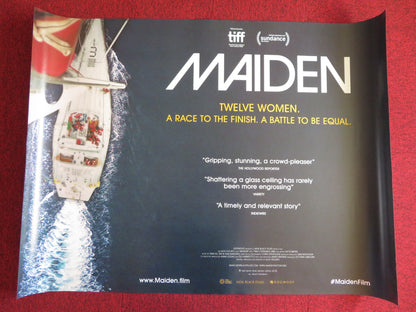 MAIDEN UK QUAD (30"x 40") ROLLED POSTER TRACY EDWARDS FRANK BOUGH 2018