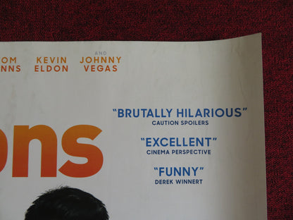 EATEN BY LIONS UK QUAD (30"x 40") ROLLED POSTER ANTONIO AAKEEL JOHNNY VEGAS 2018