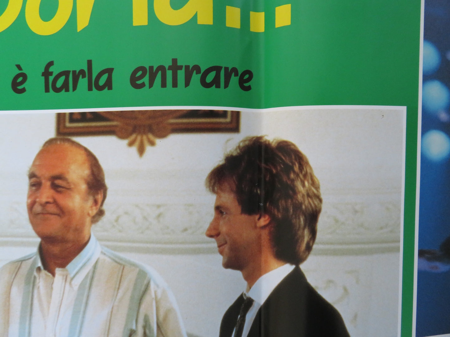 OPPORTUNITY KNOCKS - F  ITALIAN FOTOBUSTA POSTER DANA CARVEY ROBERT LOGGIA 1990