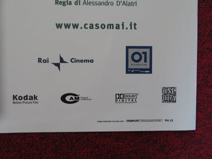 CASOMAI - A  ITALIAN FOTOBUSTA POSTER STEFANIA ROCCA FABIO VOLO 2002