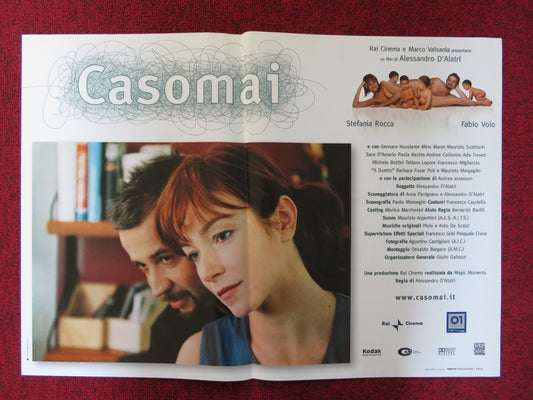 CASOMAI - B  ITALIAN FOTOBUSTA POSTER STEFANIA ROCCA FABIO VOLO 2002