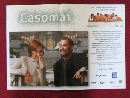 CASOMAI - C  ITALIAN FOTOBUSTA POSTER STEFANIA ROCCA FABIO VOLO 2002