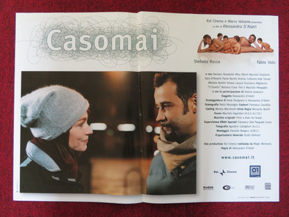 CASOMAI - D  ITALIAN FOTOBUSTA POSTER STEFANIA ROCCA FABIO VOLO 2002