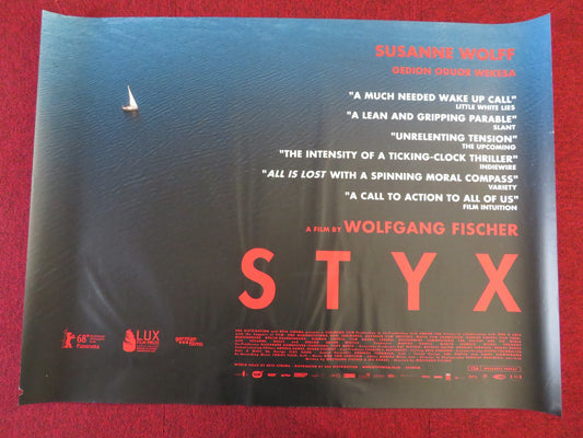 STYX UK QUAD (30"x 40") ROLLED POSTER SUSANNE WOLFF 2018