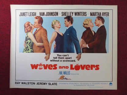 WIVES AND LOVERS US HALF SHEET (22"x 28") POSTER JANET LEIGH VAN JOHNSON 1963