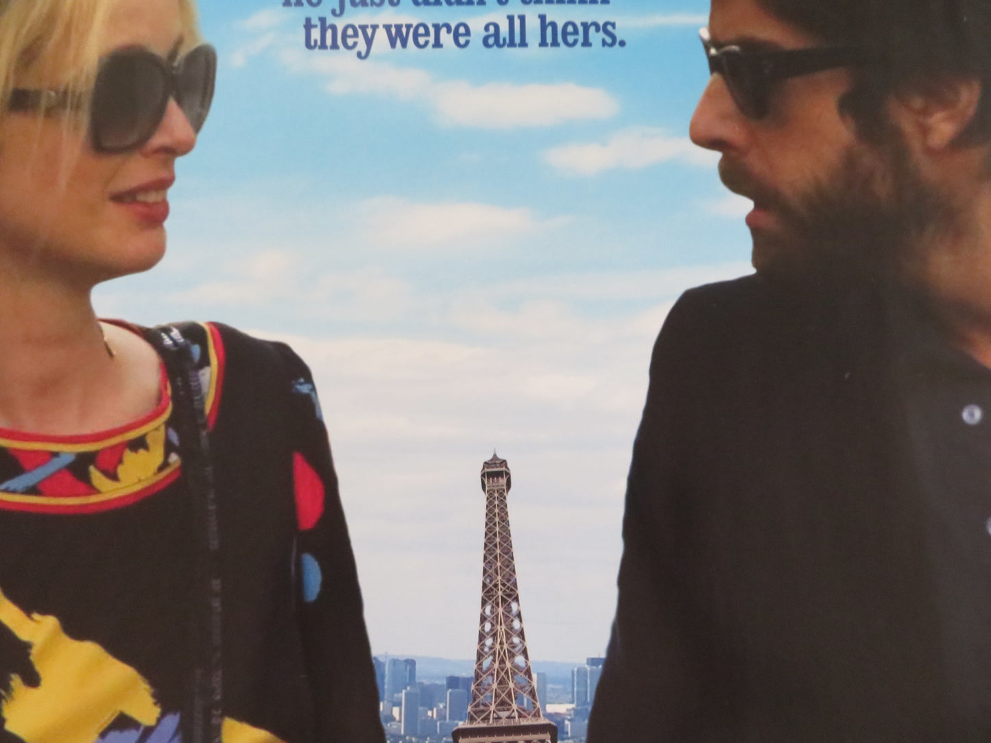 TWO DAYS IN PARIS UK QUAD ROLLED POSTER ADAM GOLDBERG JULIE DELPY 2007