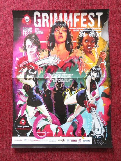 GRIMMFEST CINEMA POSTER HORROR MOVIE FESTIVAL 2019