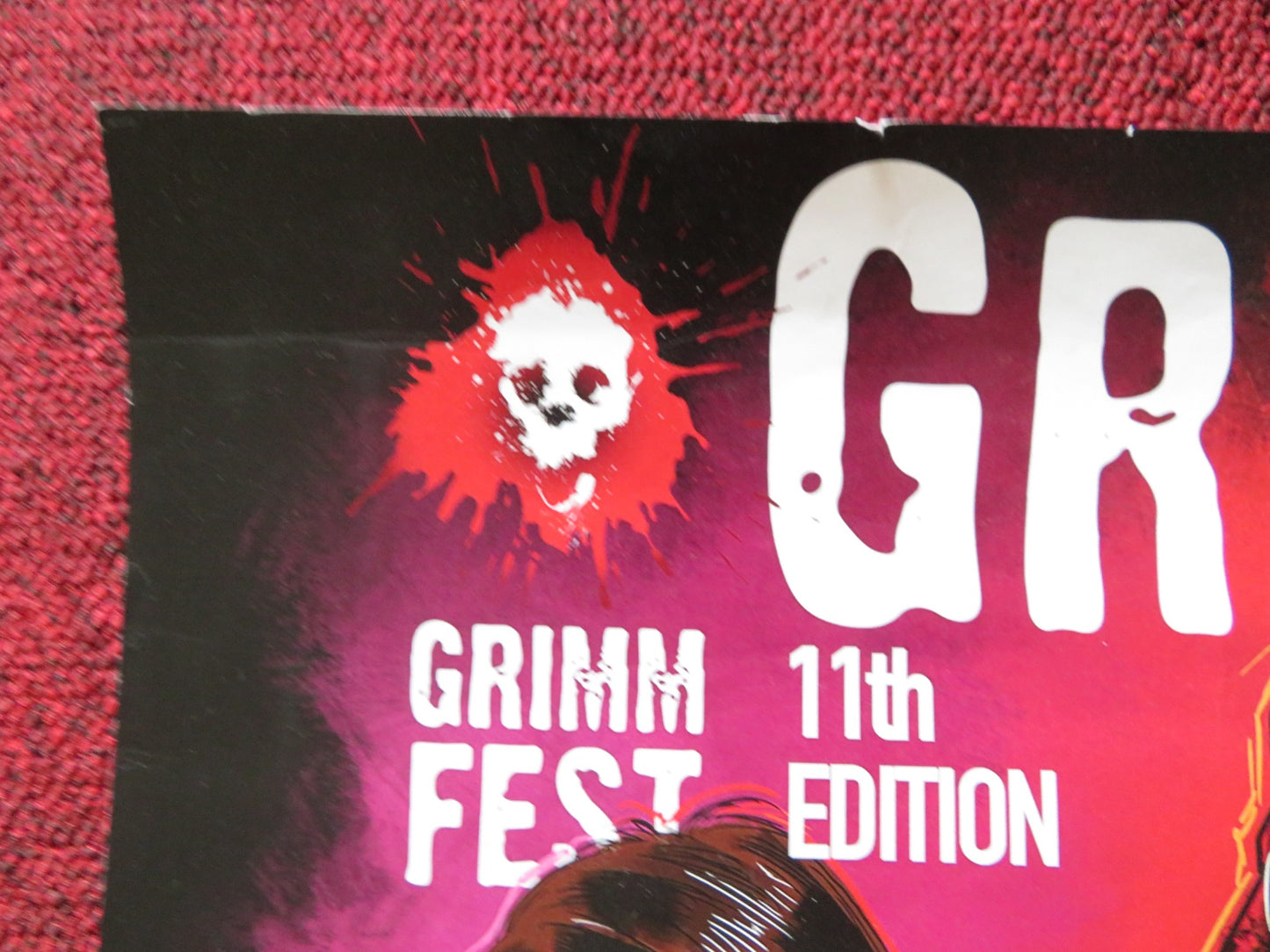 GRIMMFEST CINEMA POSTER HORROR MOVIE FESTIVAL 2019