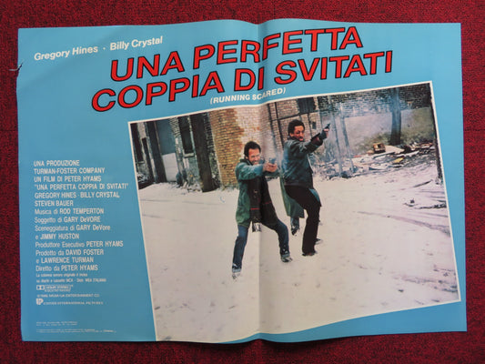 UNA PERFETTA COPPIA DI SVITATI - B ITALIAN FOTOBUSTA POSTER BILLY CRYSTAL 1986