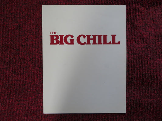 THE BIG CHILL US SCREENING PROGRAM TOM BERENGER GLENN CLOSE 1983