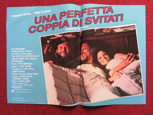 UNA PERFETTA COPPIA DI SVITATI - E ITALIAN FOTOBUSTA POSTER BILLY CRYSTAL 1986