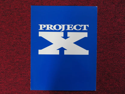 PROJECT X US SCREENING PROGRAM MATTHEW BRODERICK HELEN HUNT 1987