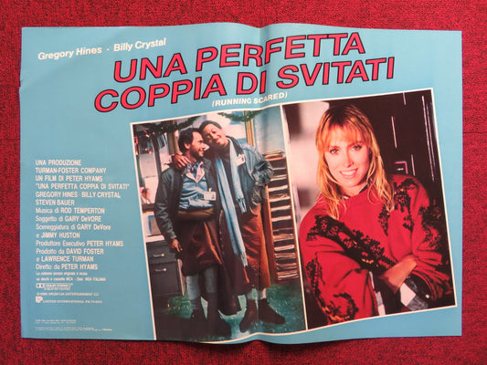 UNA PERFETTA COPPIA DI SVITATI - G ITALIAN FOTOBUSTA POSTER BILLY CRYSTAL 1986