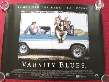 VARSITY BLUES UK QUAD (30"x 40") ROLLED POSTER PAUL WALKER JON VOIGHT 1999