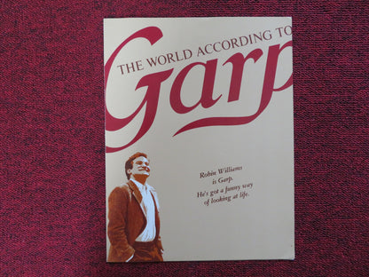 THE WORLD ACCORDING TO GARP US SCREENING PROGRAM ROBIN WILLIAMS GLENN CLOSE 1982