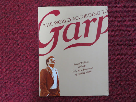 THE WORLD ACCORDING TO GARP US SCREENING PROGRAM ROBIN WILLIAMS GLENN CLOSE 1982