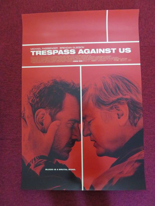 TRESPASS AGAINST US US ONE SHEET ROLLED POSTER FASSBENDER GLEESON 2016