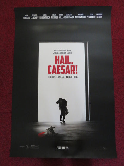 HAIL, CAESAR! US ONE SHEET ROLLED POSTER COEN BROTHERS CLOONEY 2016