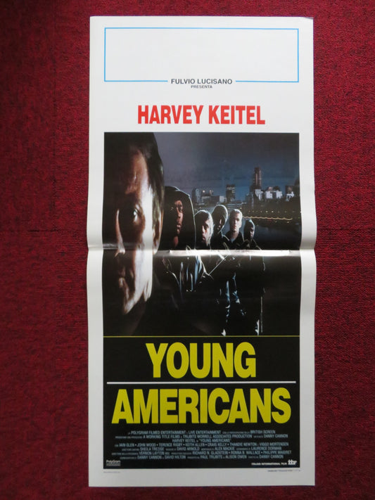 THE YOUNG AMERICANS ITALIAN LOCANDINA POSTER HARVEY KEITEL IAIN GLEN 1994