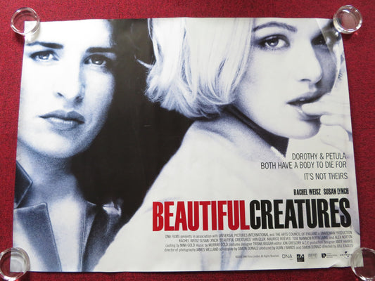 BEAUTIFUL CREATURES UK QUAD (30"x 40") ROLLED POSTER SUSAN LYNCH IAIN GLEN 2000