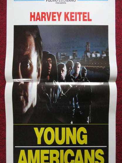 THE YOUNG AMERICANS ITALIAN LOCANDINA POSTER HARVEY KEITEL IAIN GLEN 1994