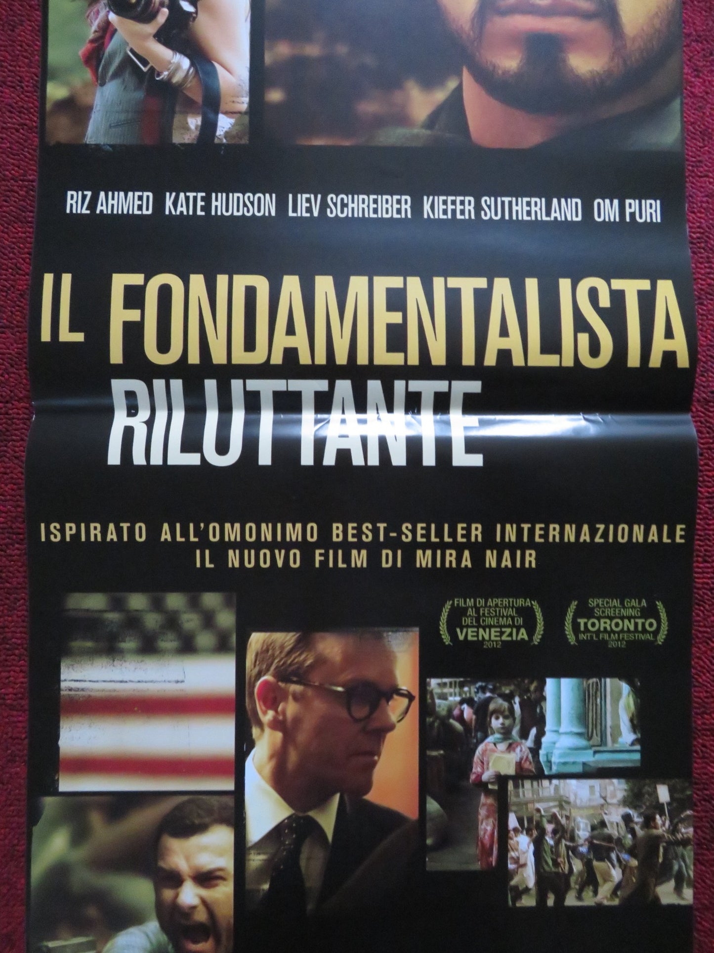 THE RELUCTANT FUNDAMENTALIST ITALIAN LOCANDINA POSTER RIZ AHMED KATE HUDSON 2012