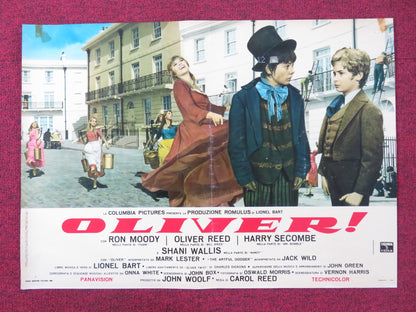 OLIVER! - F ITALIAN FOTOBUSTA POSTER OLIVER REED RON MOODY HARRY SECOMBE 1968