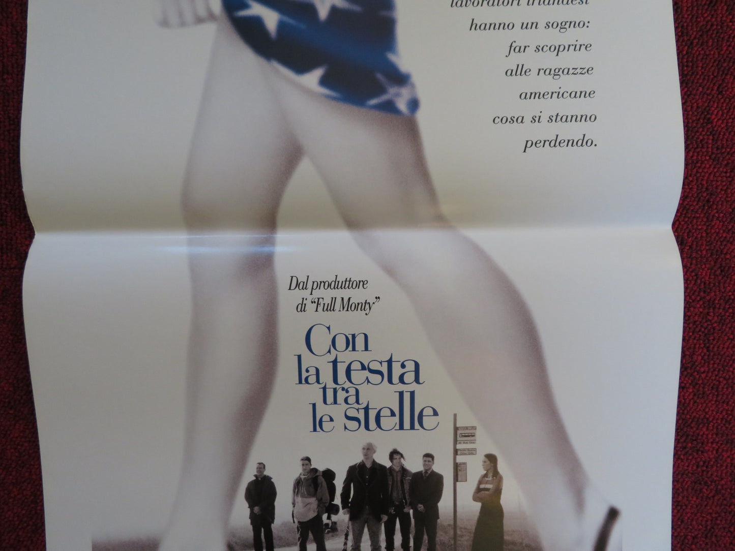 CON LA TESTA TRA LE STELLE ITALIAN LOCANDINA POSTER IAN HART SEAN MCGINLEY 2000