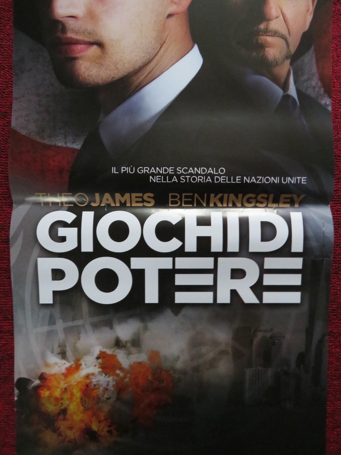 BACKSTABBING FOR BEGINNERS ITALIAN LOCANDINA POSTER THEO JAMES BEN KINGSLEY 2018