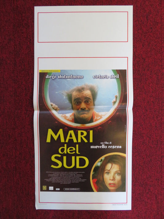 MARI DEL SUD ITALIAN LOCANDINA POSTER DIEGO ABATANTUONO VICTORIA ABRIL 2001