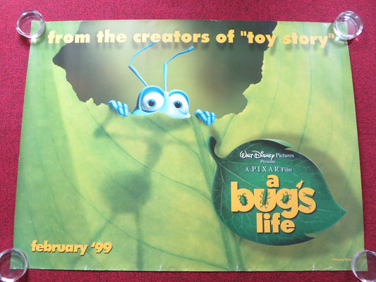 A BUGS LIFE UK QUAD (30"x 40") ROLLED POSTER DAVID FOLEY KEVIN SPACEY 1998