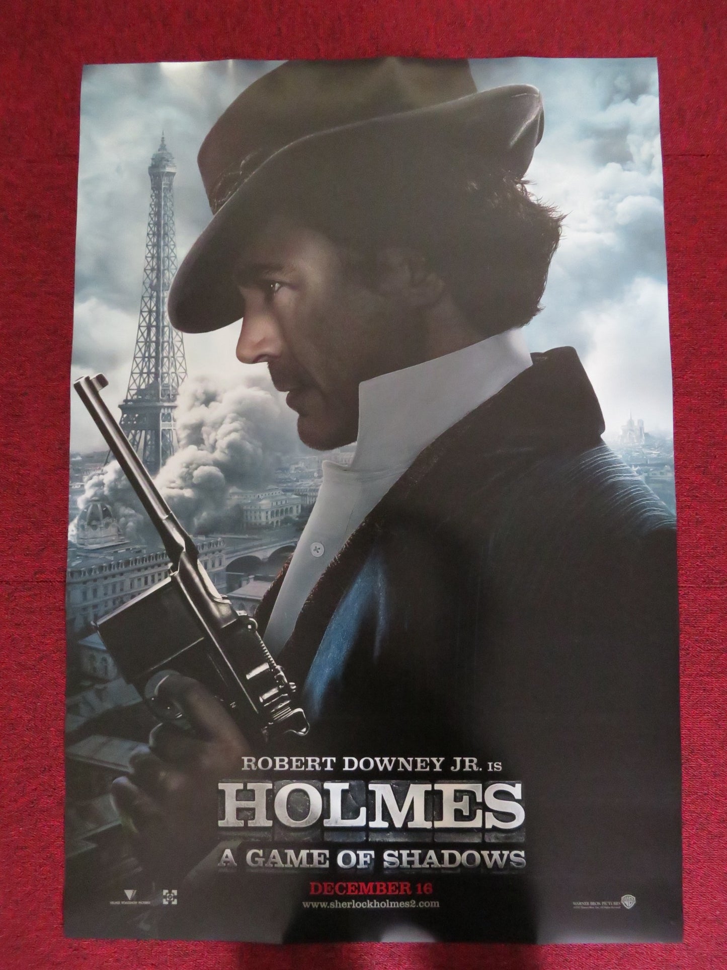 SHERLOCK HOLMES: A GAME OF SHADOWS - SHERLOCK US ONE SHEET ROLLED POSTER 2011