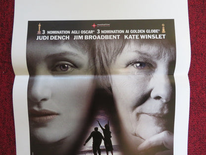 IRIS ITALIAN LOCANDINA POSTER JUDI DENCH KATE WINSLET 2001