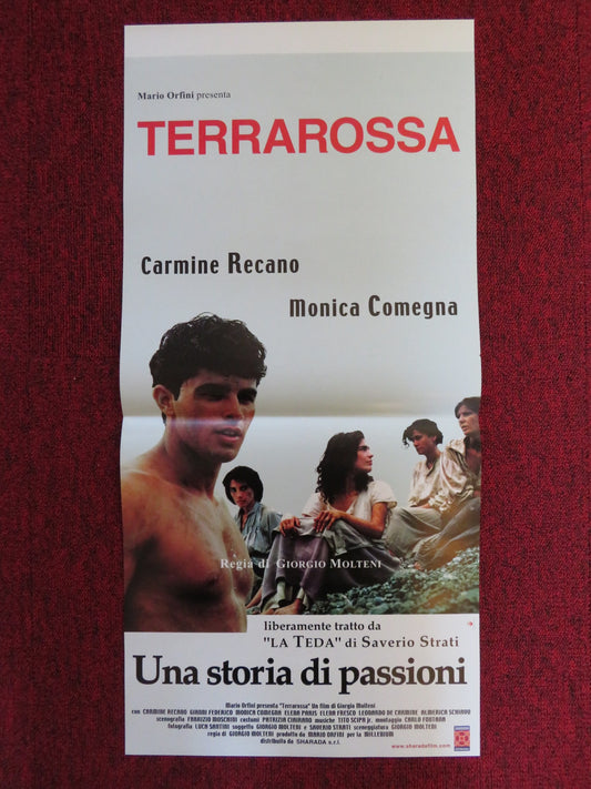 TERRAROSSA ITALIAN LOCANDINA POSTER CARMINE RECANO MONICA COMEGNA 2001