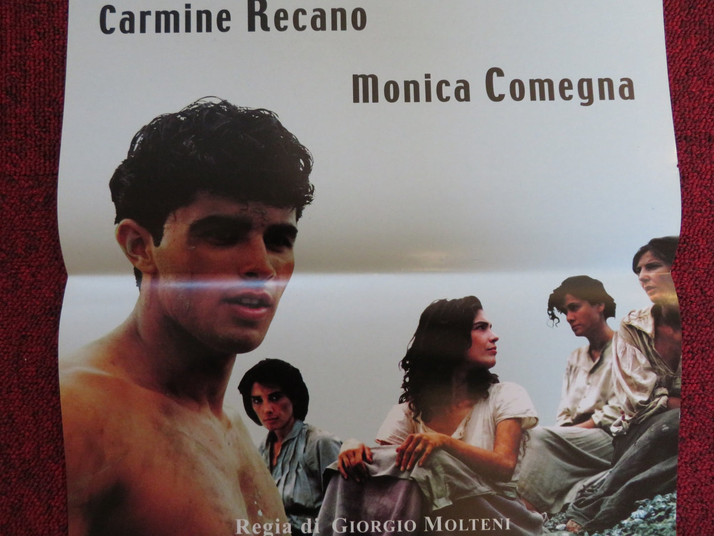 TERRAROSSA ITALIAN LOCANDINA POSTER CARMINE RECANO MONICA COMEGNA 2001