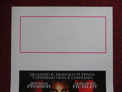 BEDAZZLED ITALIAN LOCANDINA POSTER BRENDAN FRASER ELIZABETH HURLEY 2000