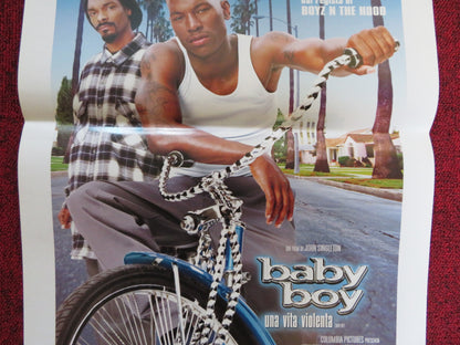 BABY BOY ITALIAN LOCANDINA POSTER SNOOP DOGG VING RHAMES 2001