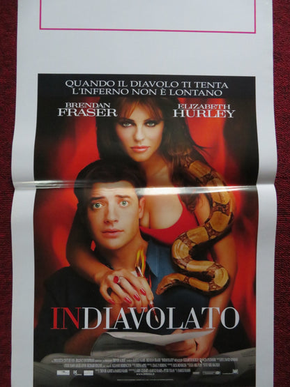 BEDAZZLED ITALIAN LOCANDINA POSTER BRENDAN FRASER ELIZABETH HURLEY 2000