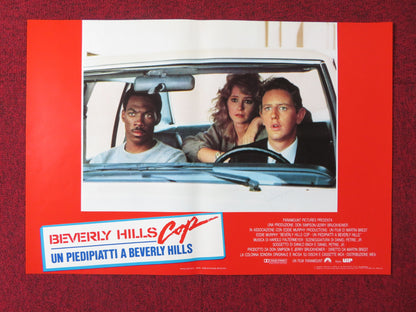 BEVERLY HILLS COP - A ITALIAN FOTOBUSTA POSTER EDDIE MURPHY JUDGE REINHOLD 1985