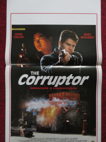 THE CORRUPTOR ITALIAN LOCANDINA POSTER MARK WAHLBERG CHOW YUN-FAT 1999