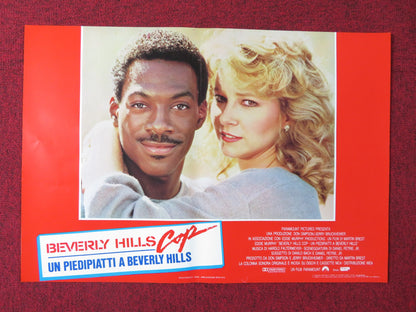 BEVERLY HILLS COP - B ITALIAN FOTOBUSTA POSTER EDDIE MURPHY JUDGE REINHOLD 1985