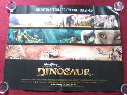 DINOSAUR UK QUAD (30"x 40") ROLLED POSTER DISNEY ALFRE WOODARD OSSIE DAVIS 2000