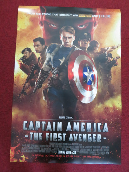 CAPTAIN AMERICA: THE FIRST AVENGER US ONE SHEET ROLLED POSTER CHRIS EVANS 2011