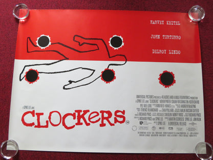 CLOCKERS UK QUAD (30"x 40") ROLLED POSTER SPIKE LEE HARVEY KEITEL 1995