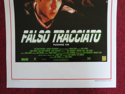 PUSHING TIN ITALIAN LOCANDINA POSTER JOHN CUSACK ANGELINA JOLIE 1999